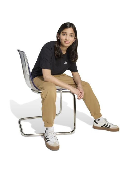 wide rib tee ADIDAS ORIGINAL | JX5178BLACK/WHITE